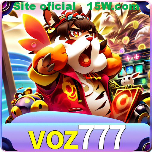 Imagem promocional da voz777 mostrando a plataforma e suas vantagens